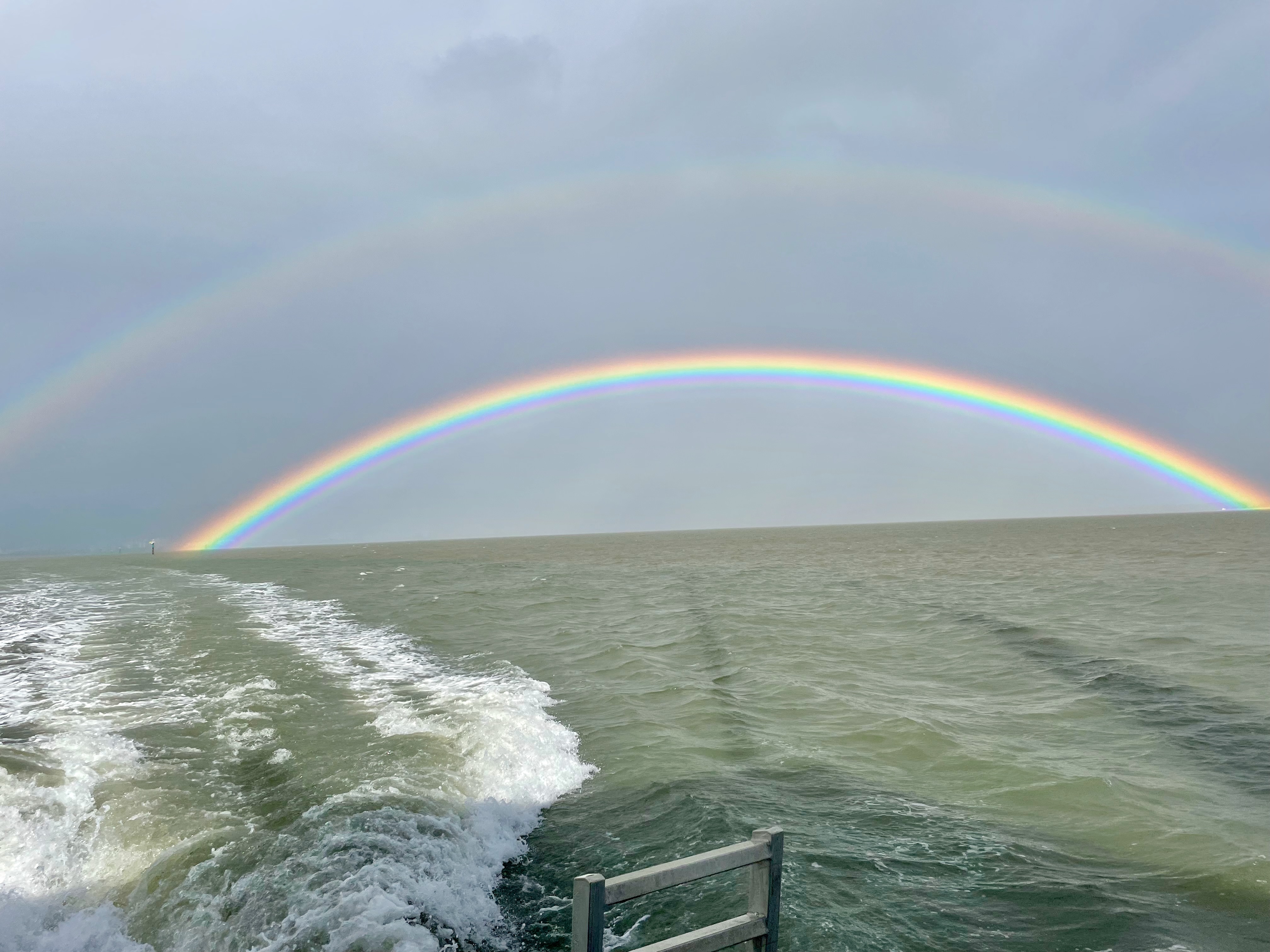 the double rainbow